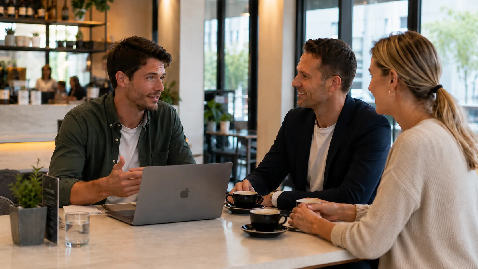 Practical AI training session with an Australian team working through real workflows together